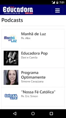 Rede Educadora FM android App screenshot 4